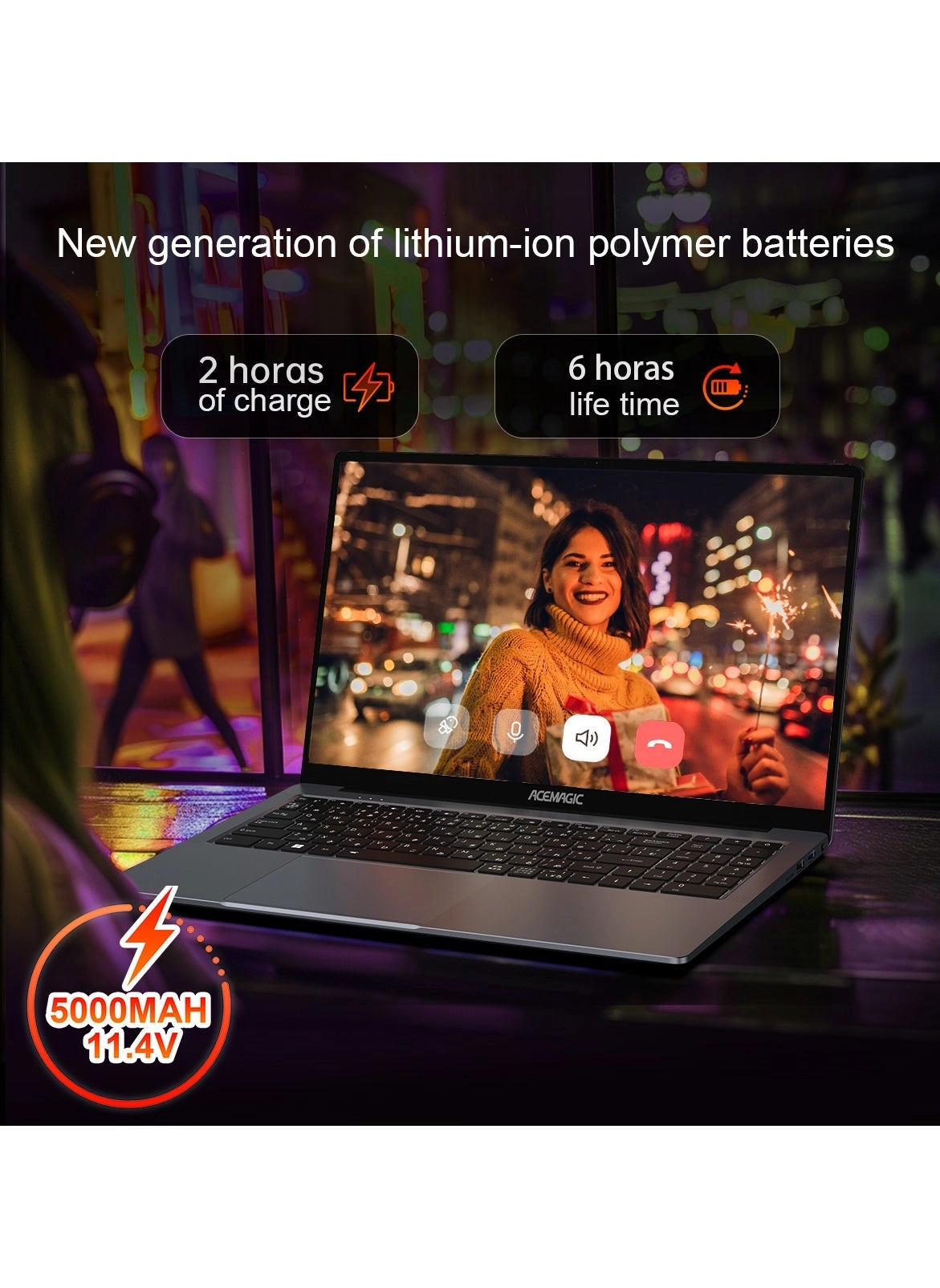 AX16 - 16'' N97 16GB SODIMM 512GB SSD