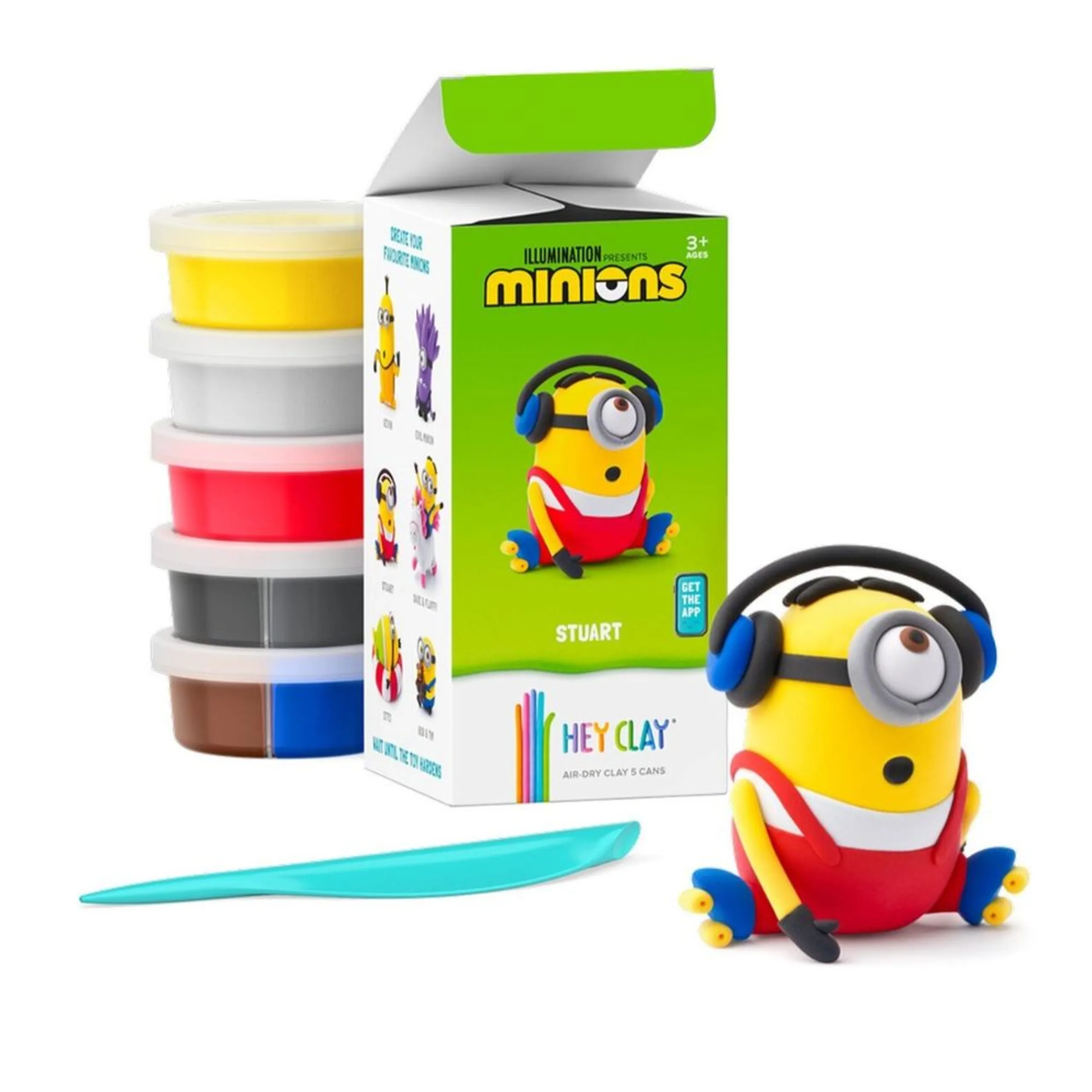 Minions Stuart - modelling clay 3+ years 5 cans