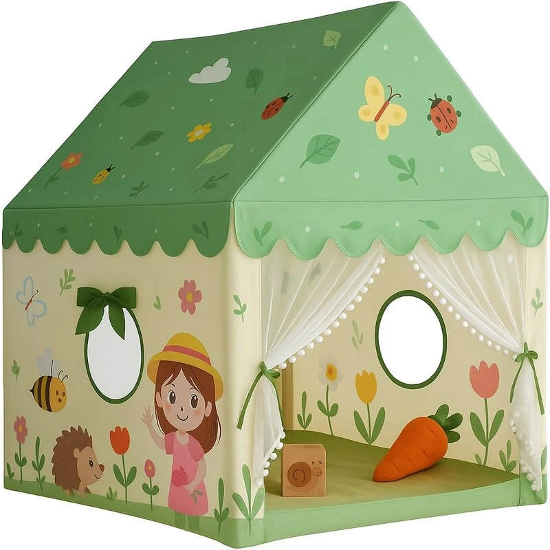 Play Tent House - Medium 95 x 74 x 105 Centimeters