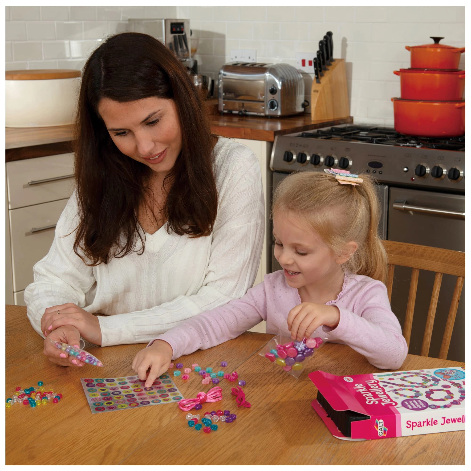 Sparkle Jewellery - Kids Craft Kit 188 Pieces Ages 5+