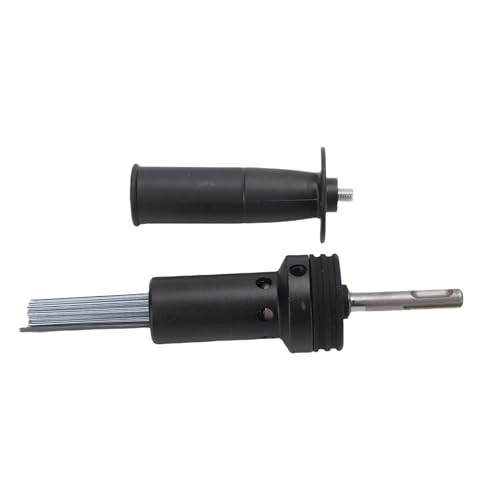 Electric Hammer Needle Attachment - Round Shank Two Pit Two Slot Alloy Steel