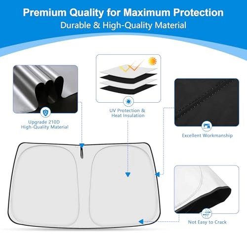 Windshield Sun Shade - Merce-des C250|C300 2015|2016|2017|2018|2019|2020|2021