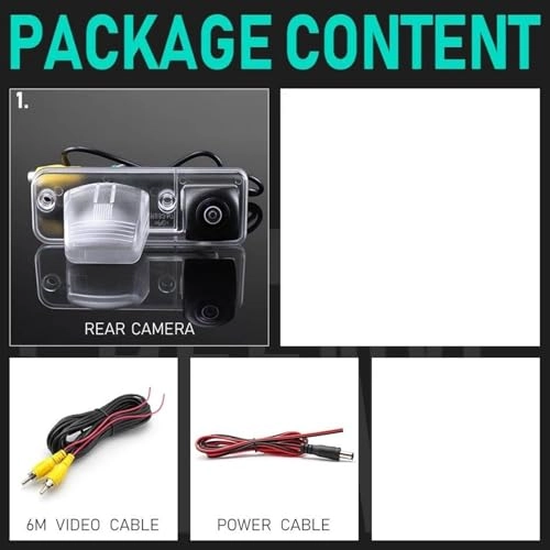 Rear View Camera - Night vision Wire AHD 720P