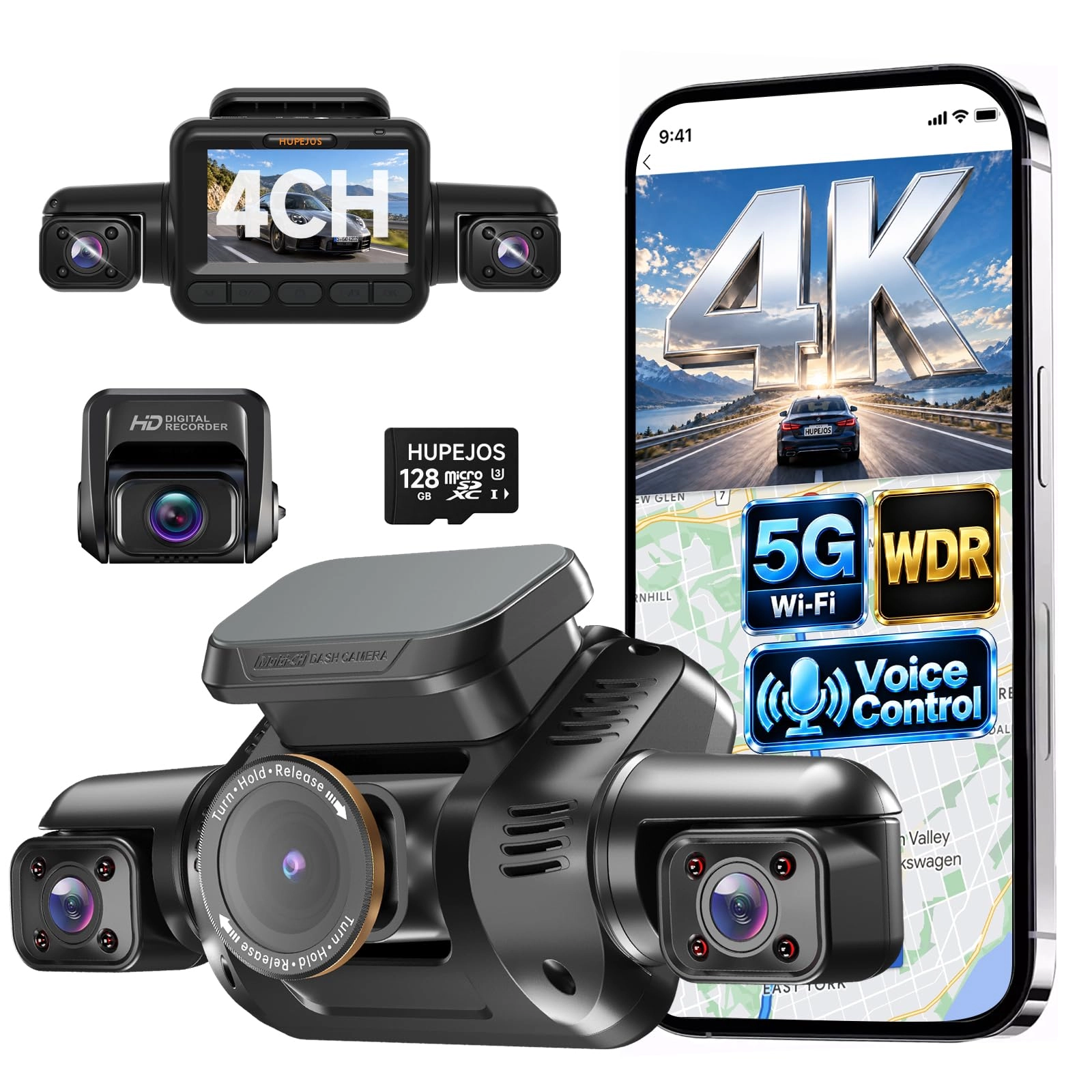 HUPEJOS V8PLUS 4K UHD