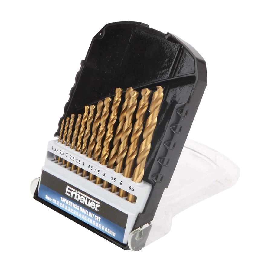 Metal Drill Bit Set - High speed steel 13 piece(s)