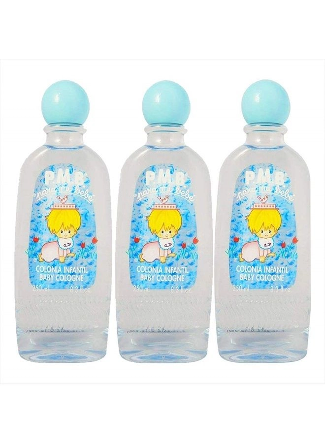 Para Mi Bebe Splash Cologne Boys - 8.3 Fl Oz Pack of 3