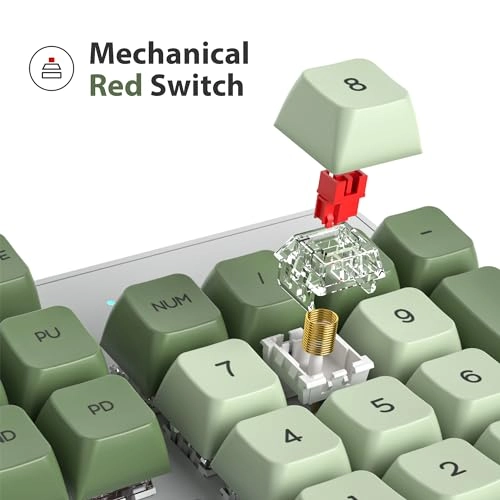 NKRO Mechanical Gaming Keyboard - QWERTY Wired