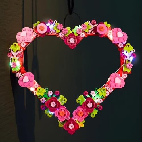 Brickshining LED Lighting Compatible with LEGO Heart Ornament 40638