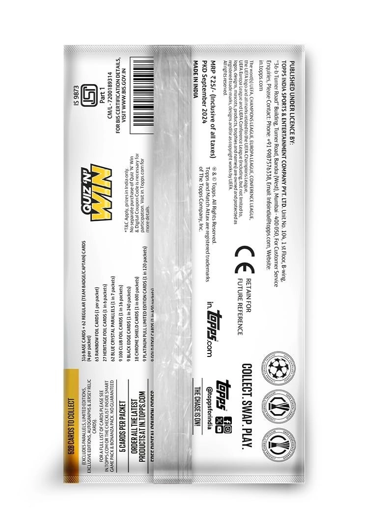 UEFA Champions League Match Attax 24/25 - 40pcs