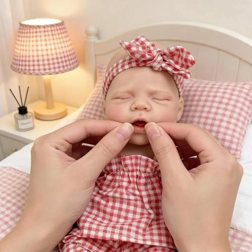 Reborn Baby Doll - 12 inch Vinyl Girl Ages 3+