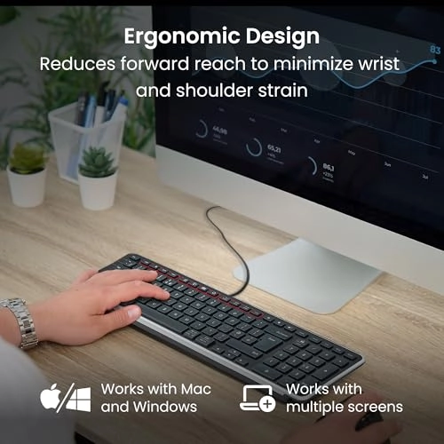 Balance Full-Size Keyboard - US Wired/Wireless