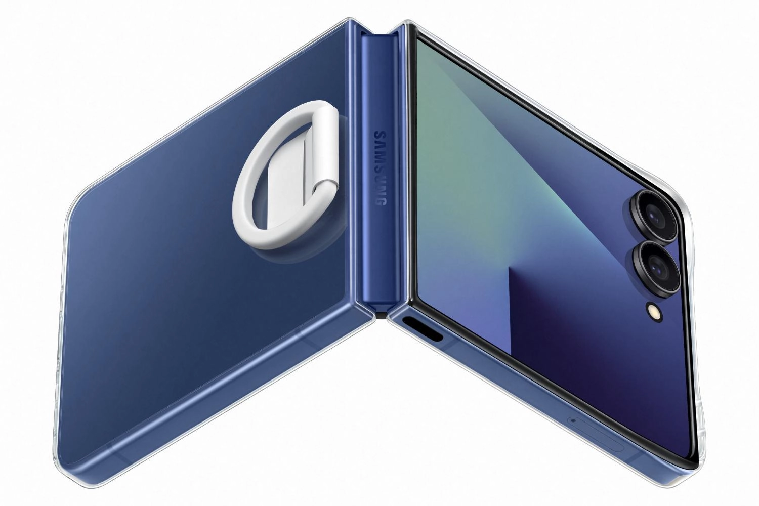 Flip7 Ring Case Silicone for Galaxy Z Flip7