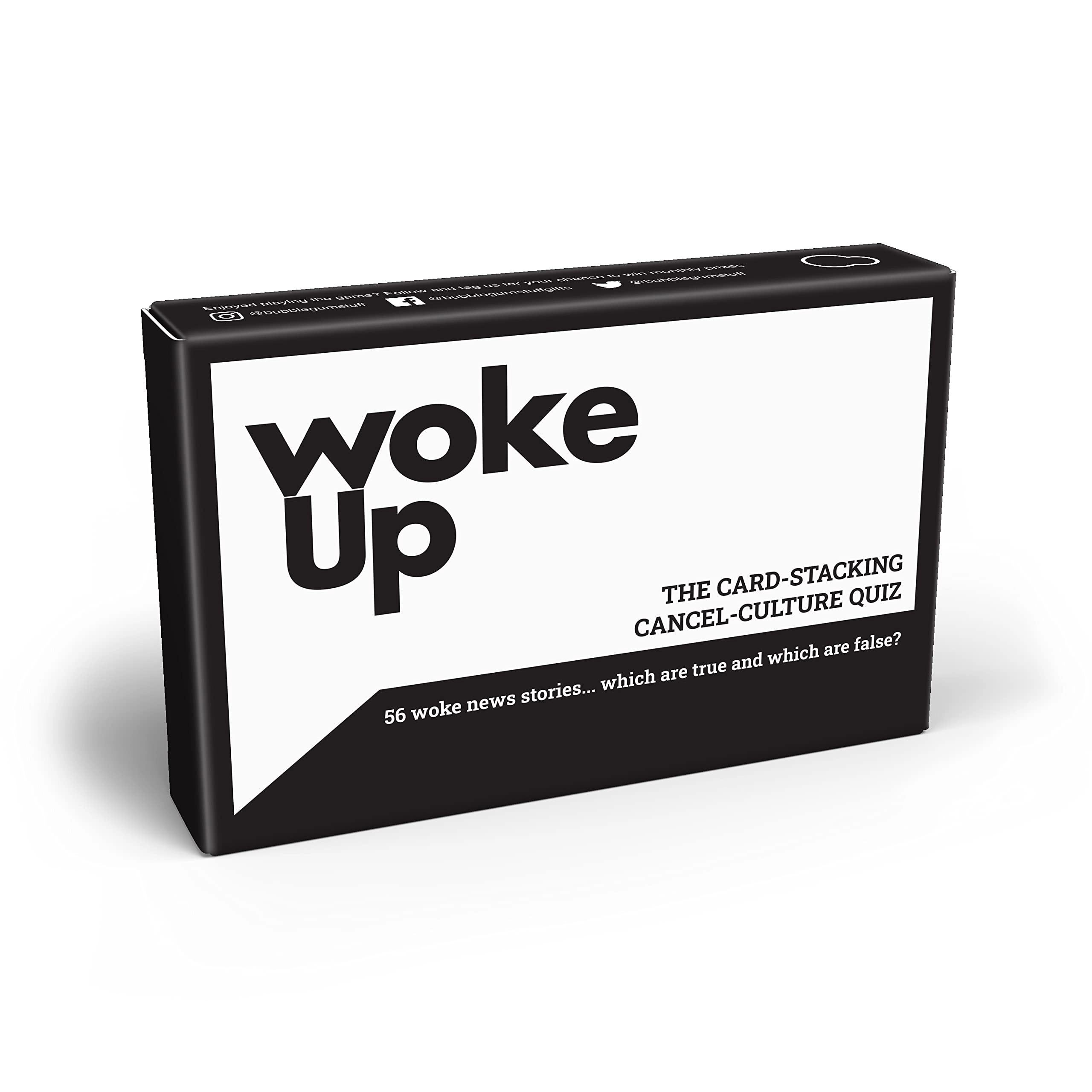 Bubblegum Stuff Woke Up: The Woke AF Trivia Game - Card Game