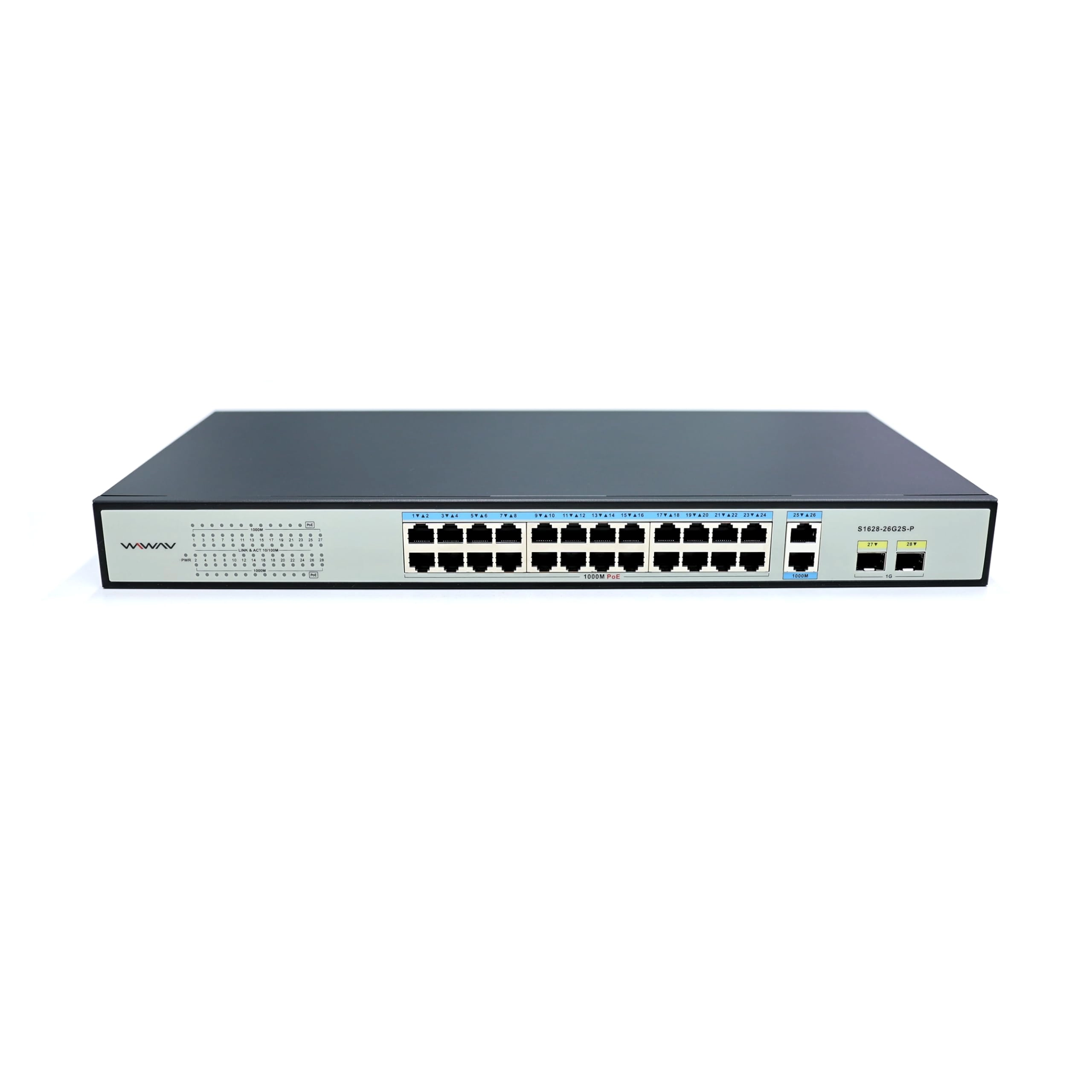 WIWAV INC. S1628-26G2S-P 28-ports