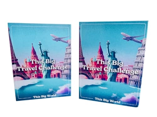 This Big World Scratch-Off Travel Challenge Cards - English 12 months and up