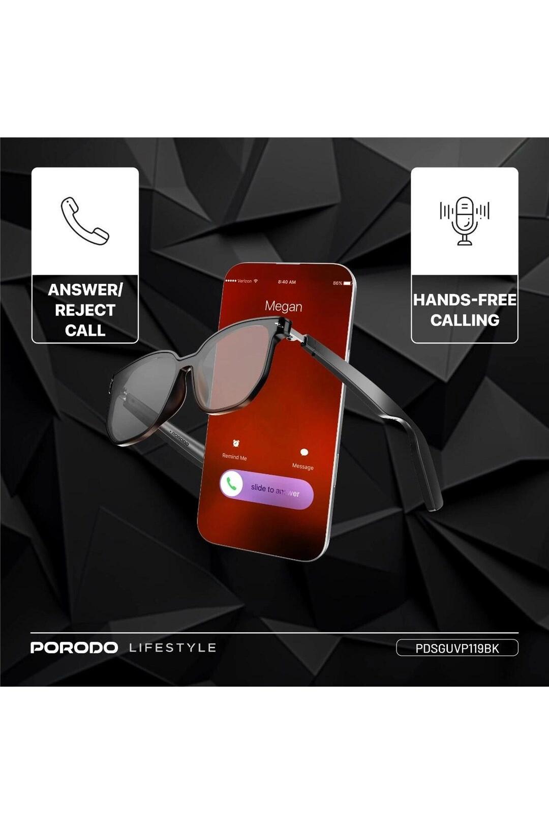 Lifestyle Optix - Bluetooth 5.3 Hands-Free Calls Hi-Fi Sound
