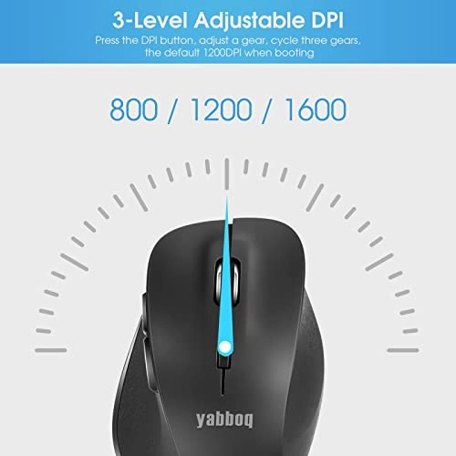 Ergonomic Optical Mouse - Wireless
