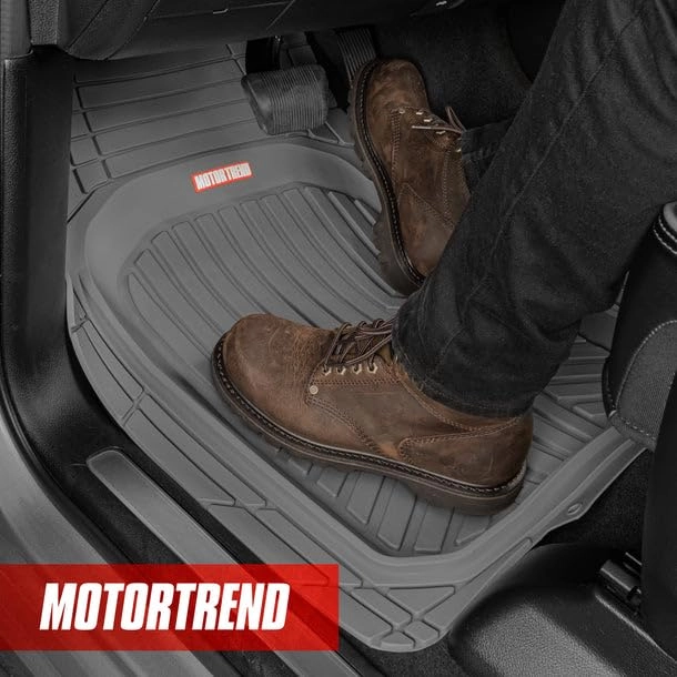 FlexToughXL Floor Mats - Gray All-Weather Heavy Duty