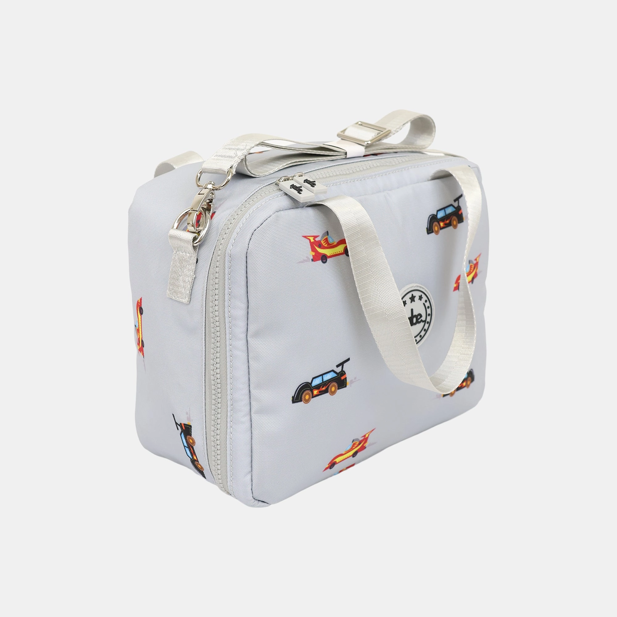 Lunch Bag - Grey Cars