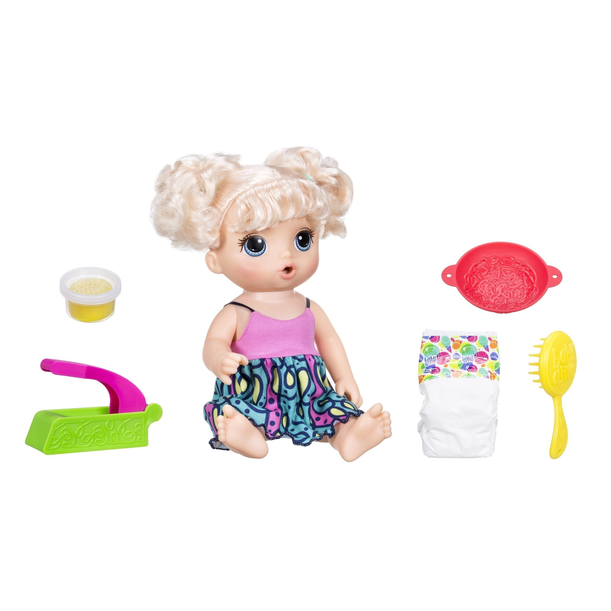 Baby Alive Snacking Noodles Baby Doll - Blonde