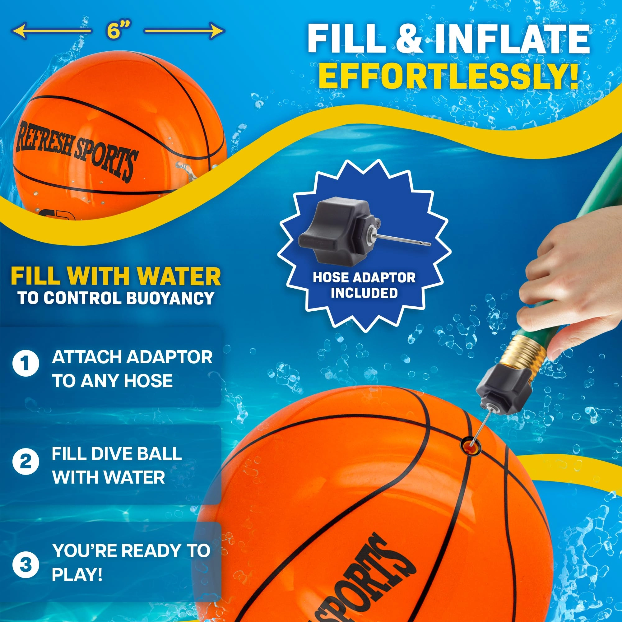 Aqua Dive Pool Ball