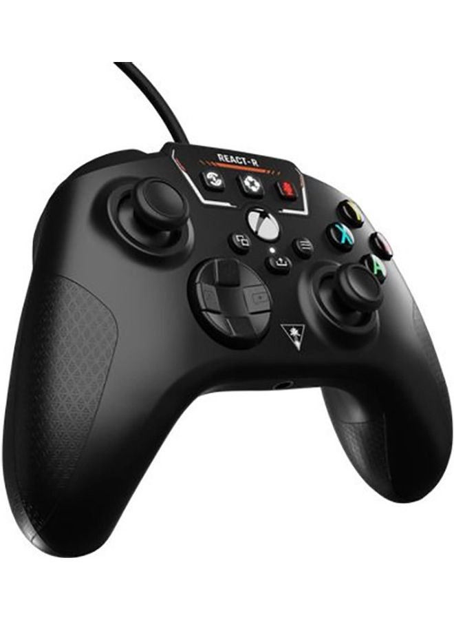 REACT-R - Black Xbox Series X Xbox Series S Xbox One X Xbox One S Window PCs