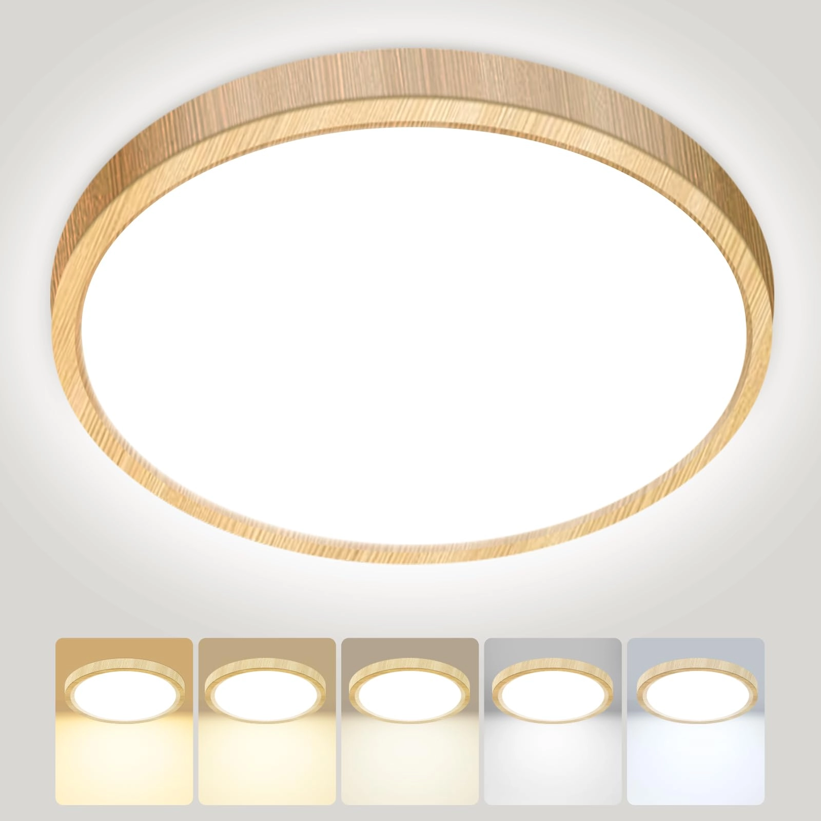peasur Bathroom Light - 3000K/3500K/4000K/5000K/6500K Dimmable