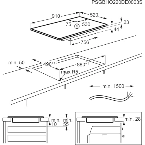 EIV94550 Induction hob