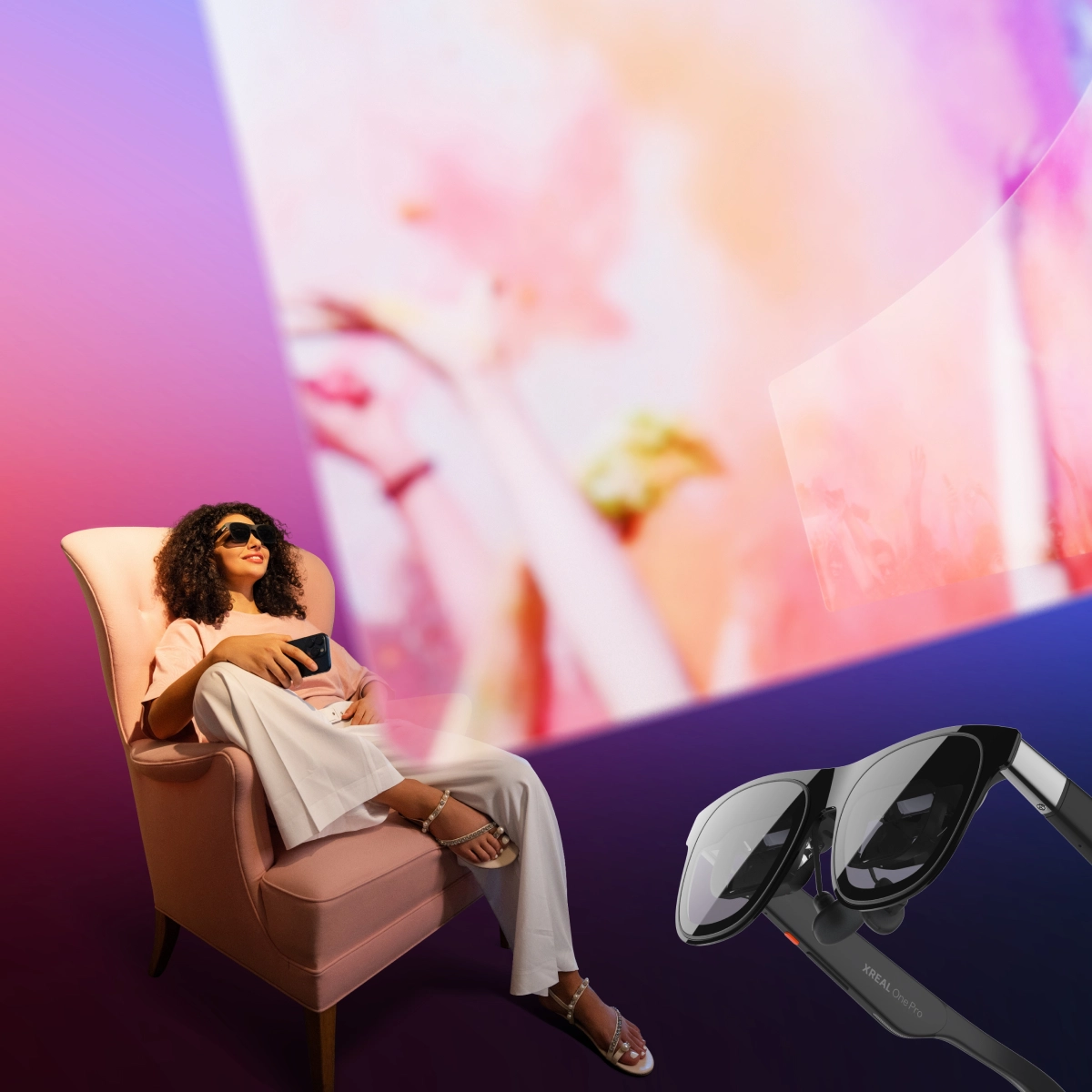 One Pro - X1 Chip 3 DoF 171" 57 FOV 120Hz