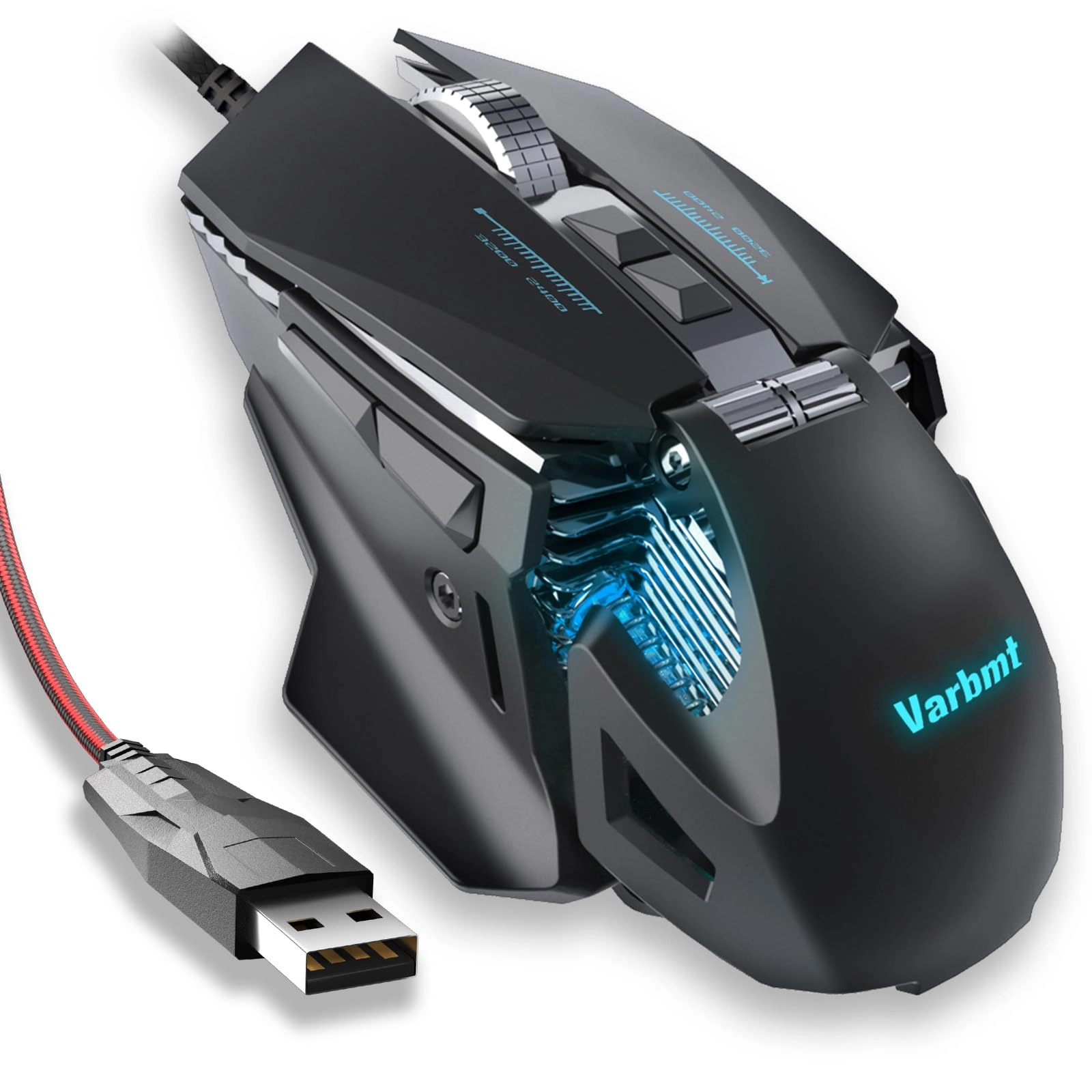 Varbmt C300 RGB Gaming Mouse - USB