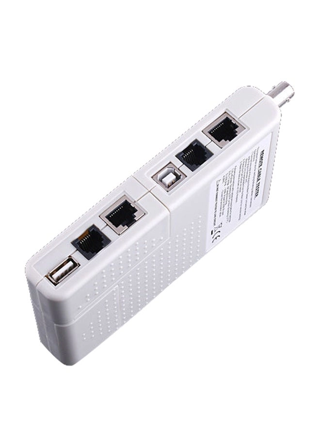 Cable Tester - RJ-45 RJ-11 USB BNC installed wiring