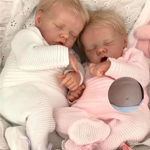 Anano Reborn Baby Doll - 18 in Full silicone vinyl Ages 3+