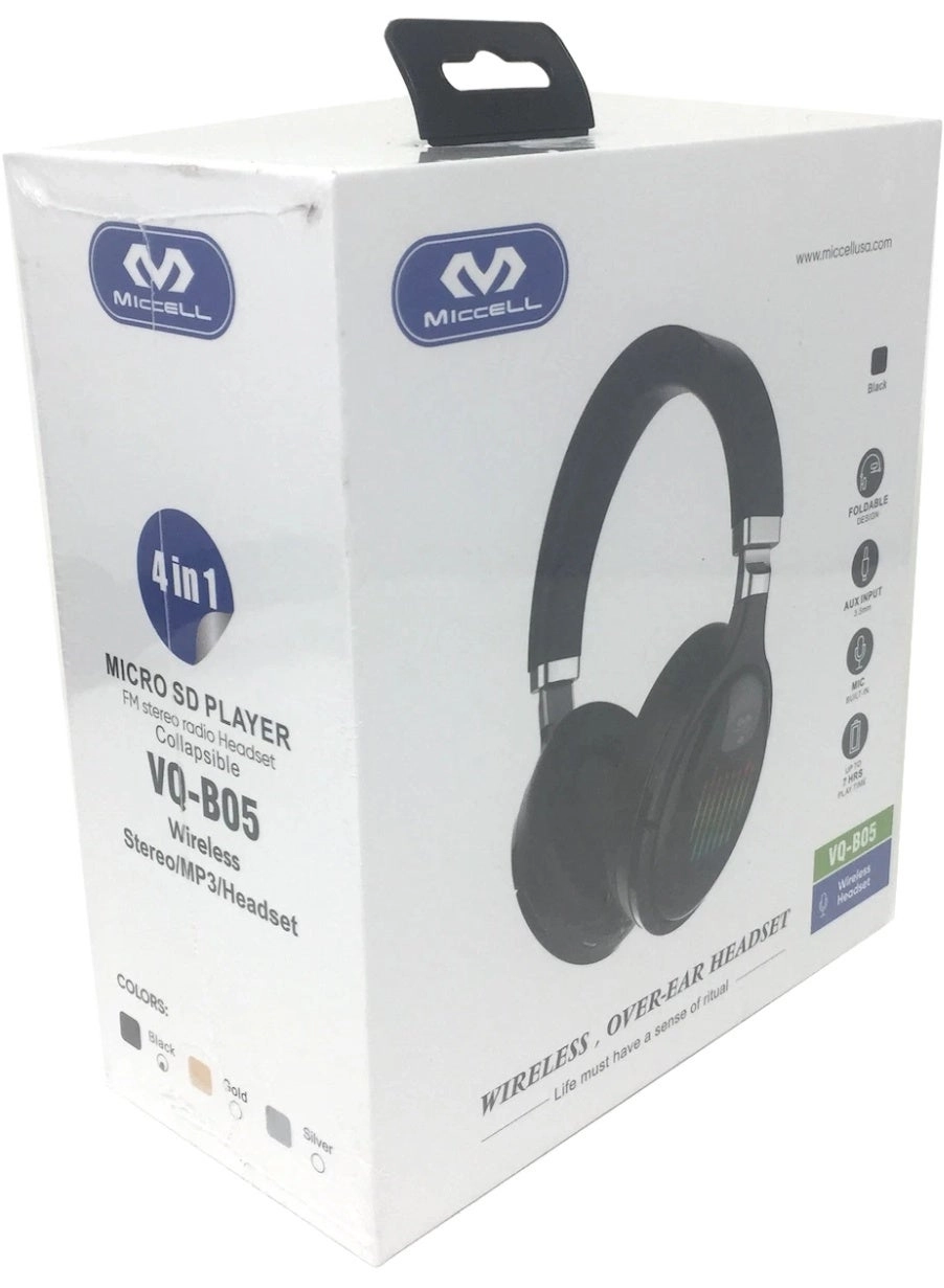MICCELL VQ-B19 Wireless Headphone