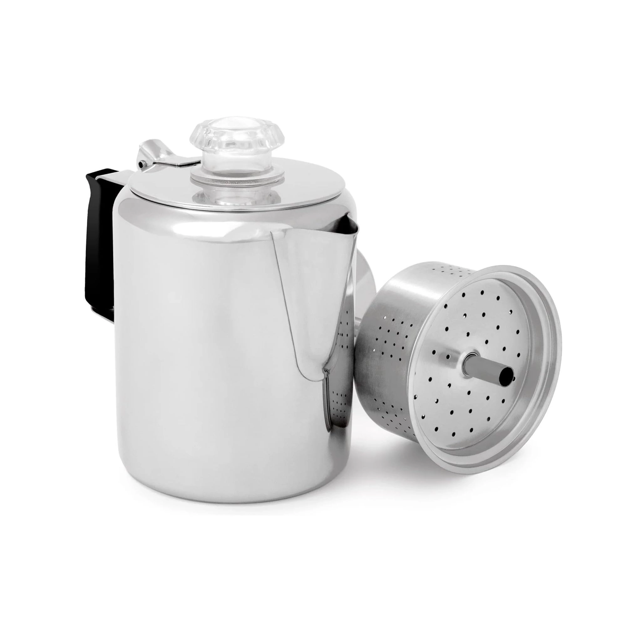 GSI Outdoors Glacier Stainless Coffee Percolator - 6 Cups