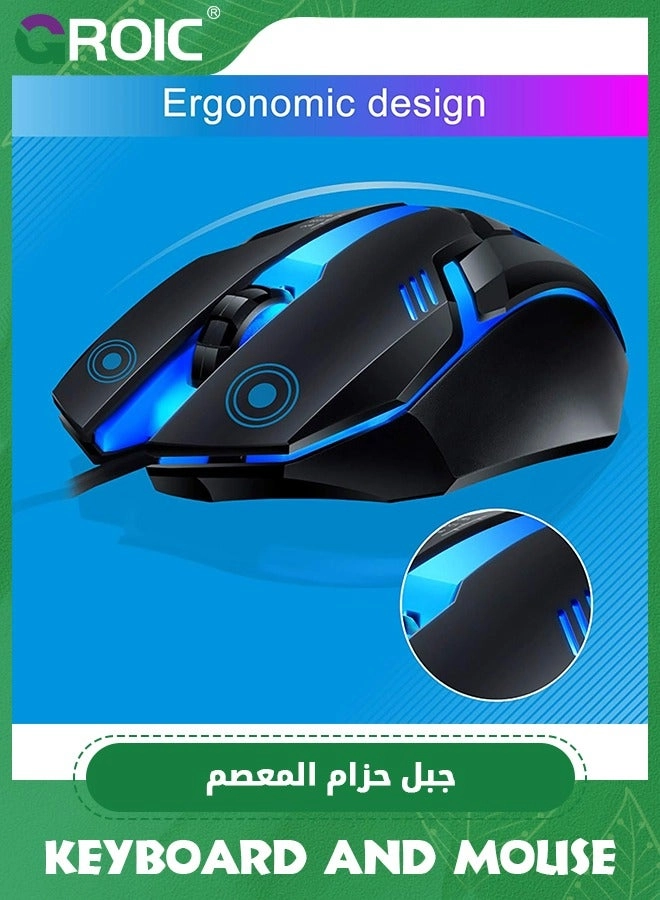 Keyboard and Mouse Combo - Wired