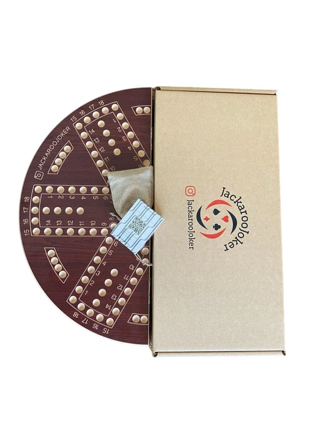 Jacaroo - Solid Pine Wood Double Sided