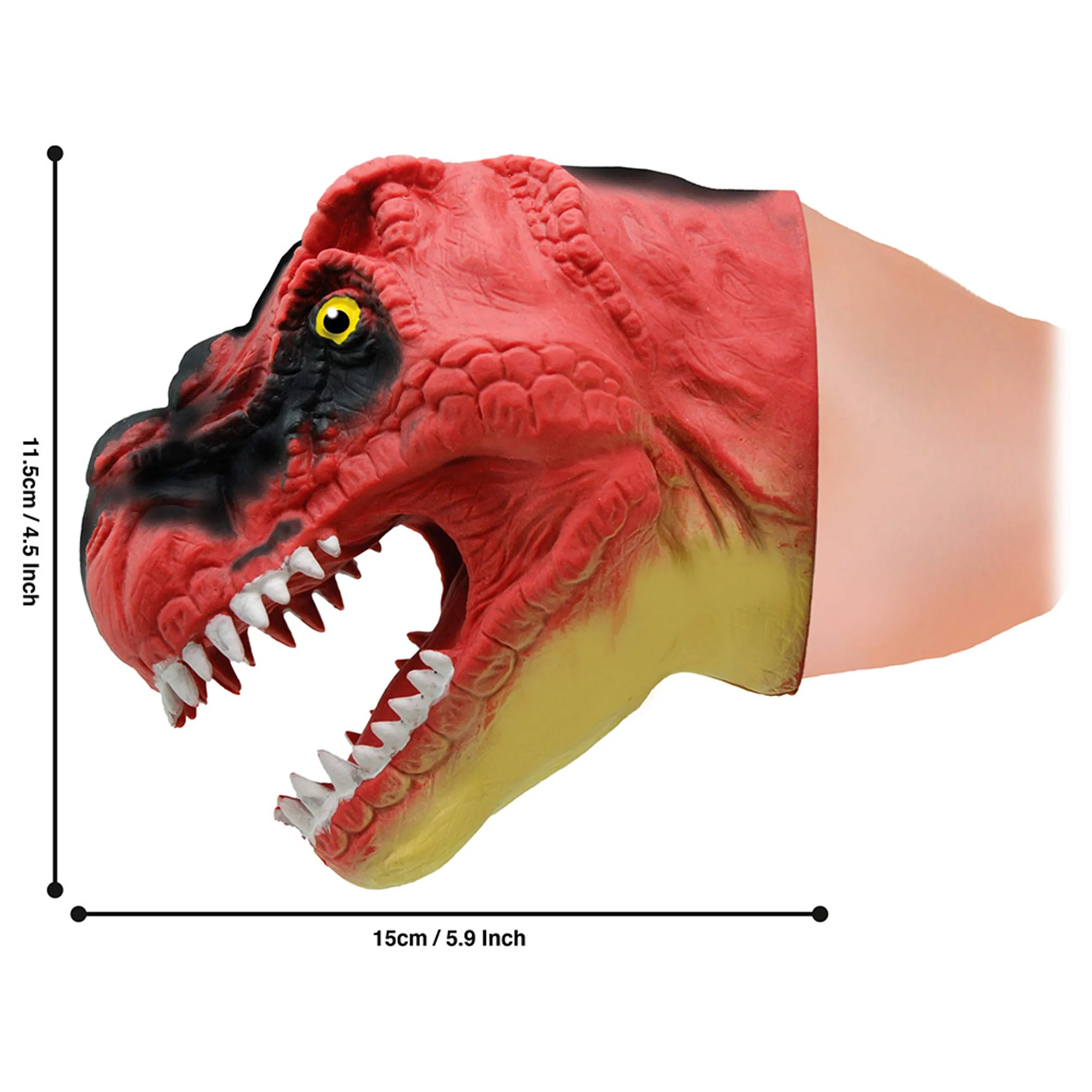 Snap Attack T-Rex Puppet - hand puppet