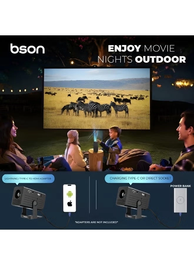 4K Compact HD Projector PR004 170 ANSI Brightness