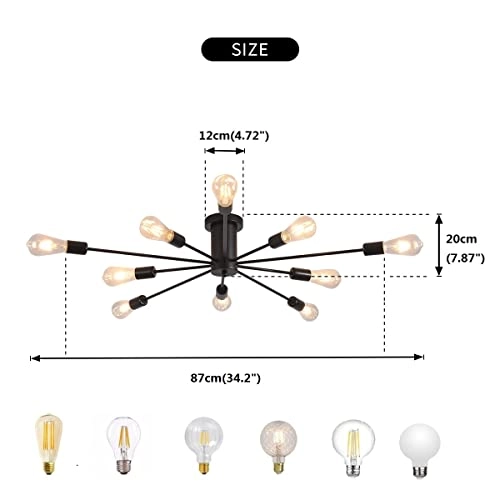 Sputnik Chandelier - Dimmable