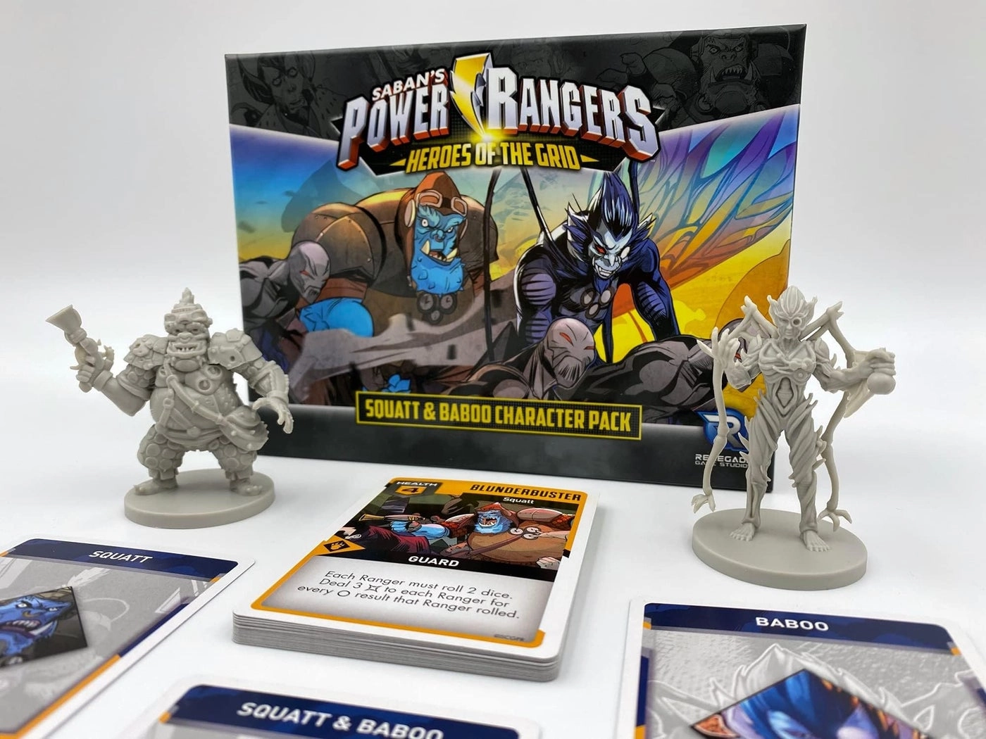 Power Rangers: Heroes Of The Grid: Squat And Baboo