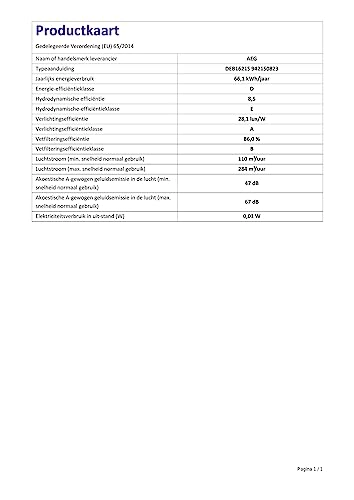 DEB1621S - 288 m³h 59.8 cm