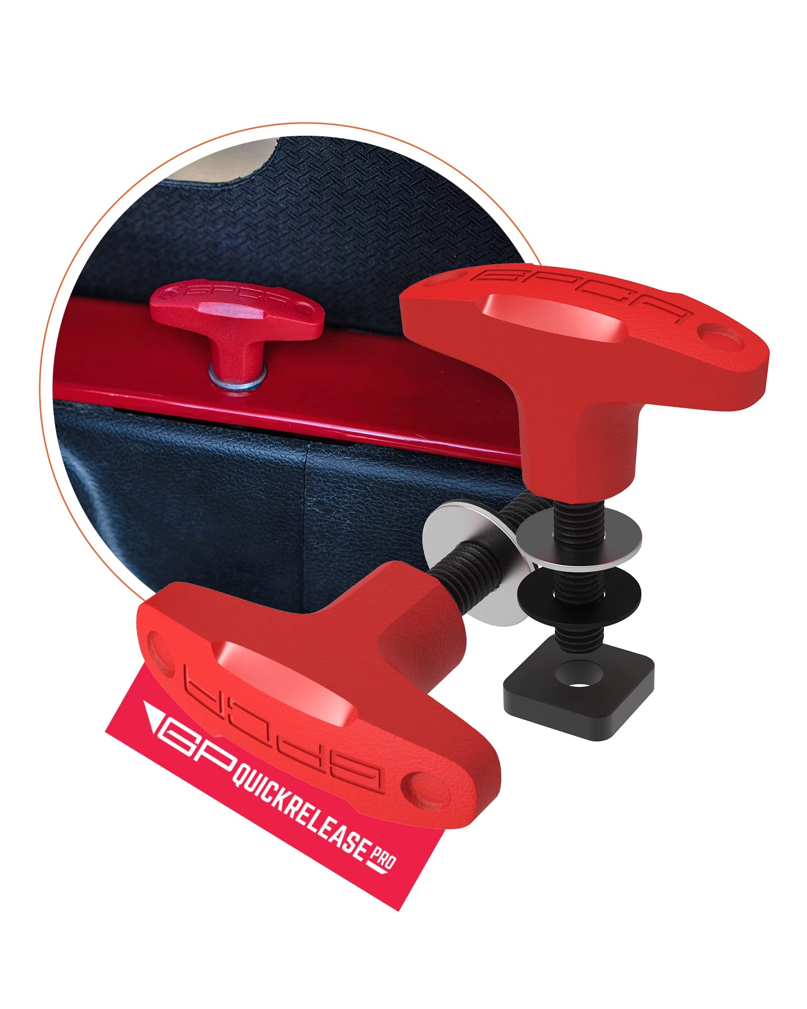 Quick-Release Tie Down Anchor/T–Handle - 25mm M8