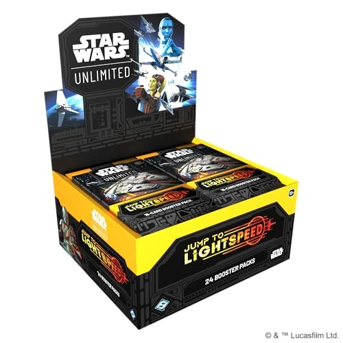 Fantasy Flight Games Star Wars: Unlimited TCG Jump to Lightspeed Booster Display - 24pcs
