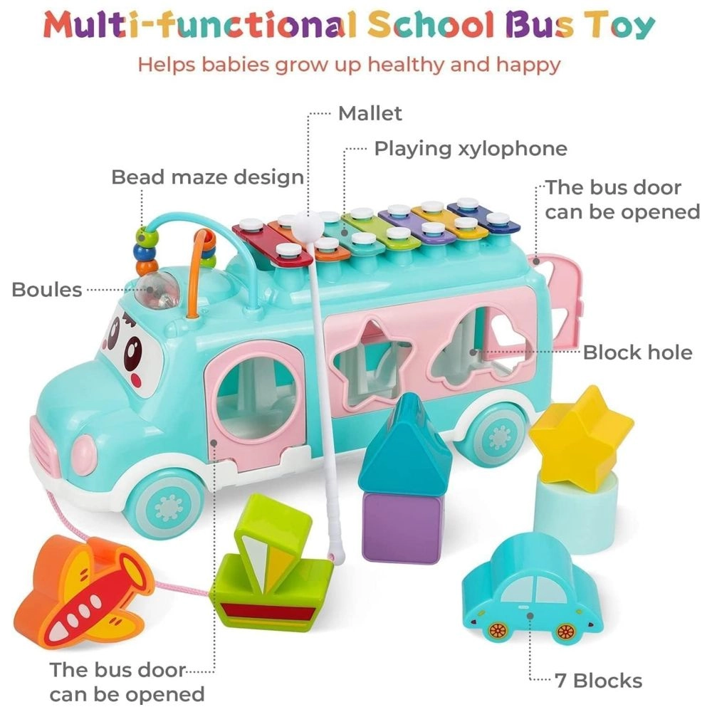 Baby Musical Activity Bus - Suitable for 24 months & above