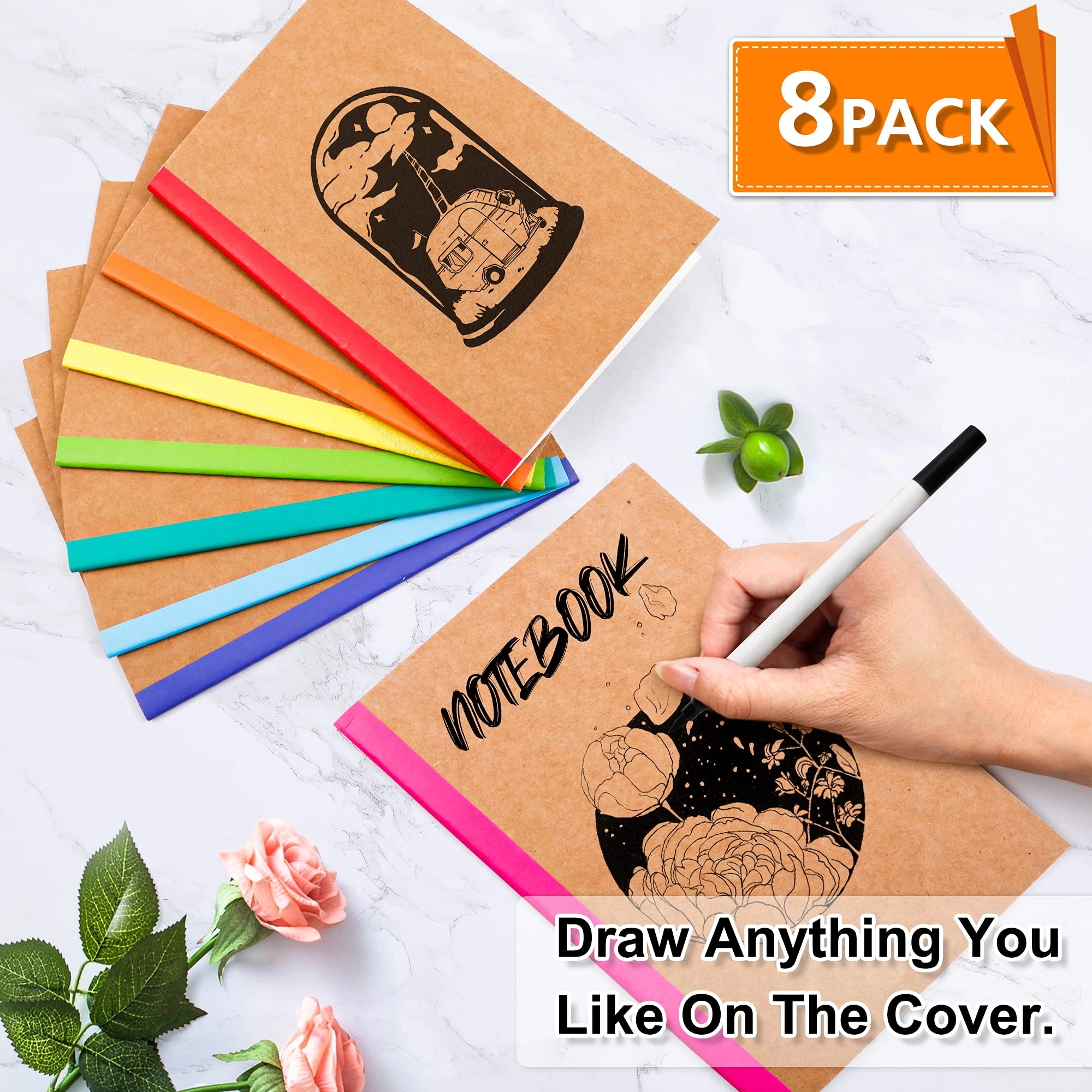 Composition Notebook A5 Softcover - Lined 30 Sheets