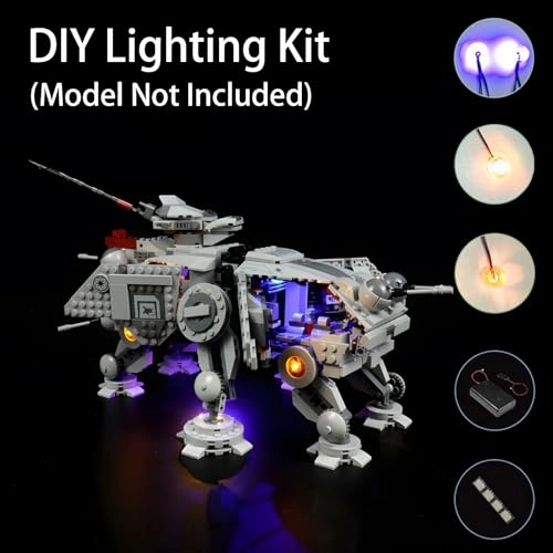Lighting Kit for LEGO AT-TE Walker 75337 - ABS