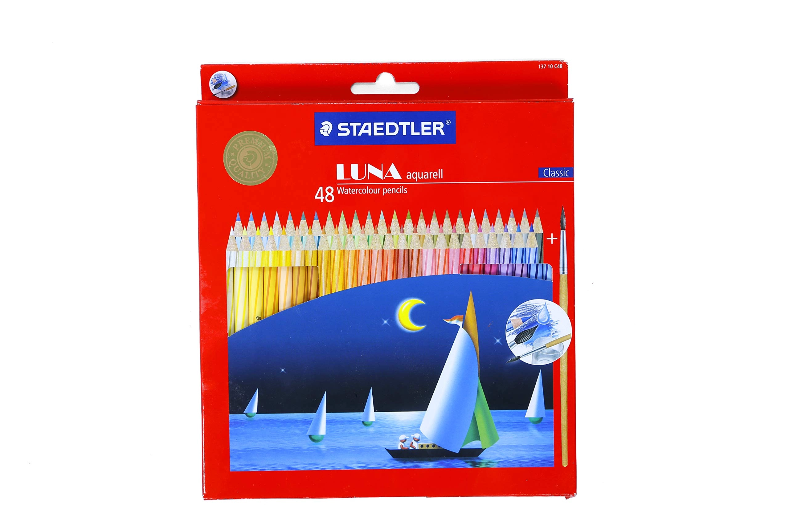 Luna Coloured Pencils - 48 Pcs