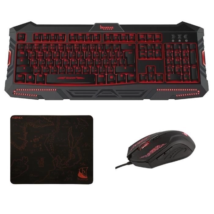 Drakkar Raider + Mouse + Mousepad