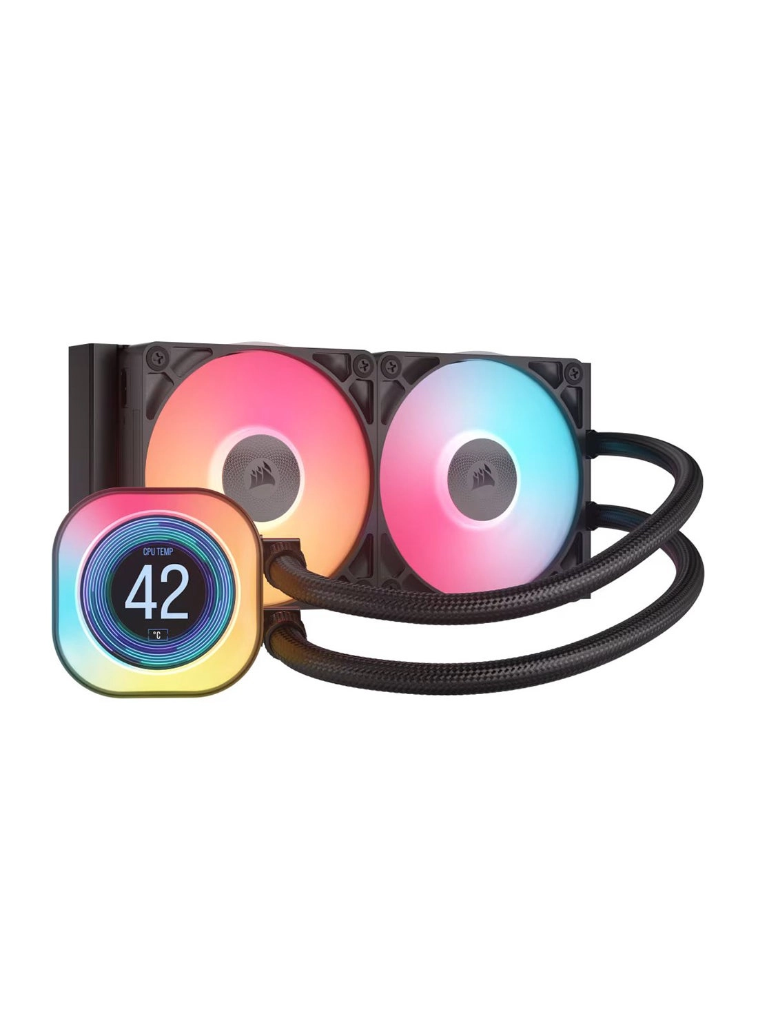 Corsair iCUE Link TITAN 240 RX LCD - Dual 120mm