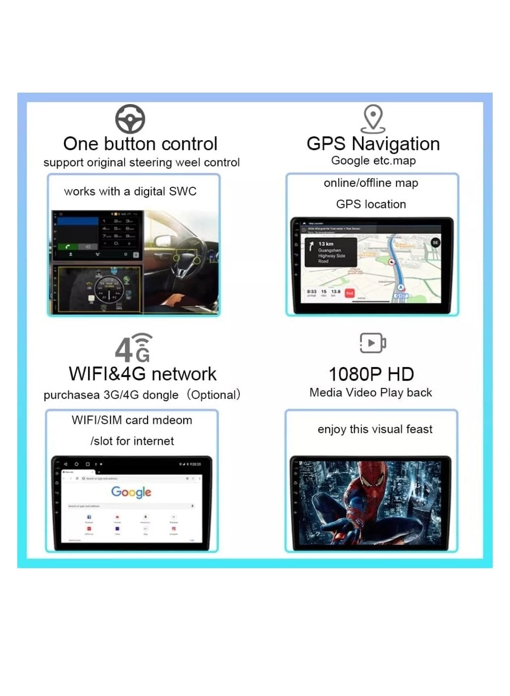 Android Screen - 10 inch